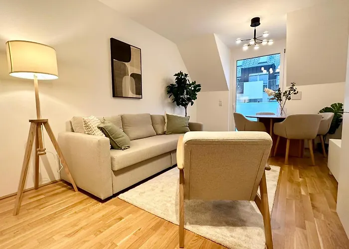 Apartamento Stylish - 3 Min To U1 Kagraner Platz