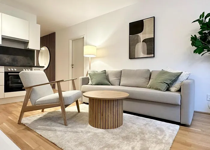 Stylish - 3 Min To U1 Kagraner Platz Apartamento