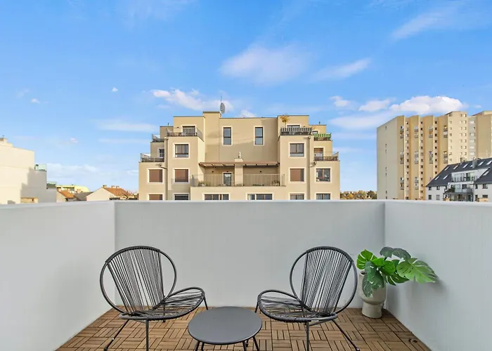 Stylish - 3 Min To U1 Kagraner Platz Apartamento *