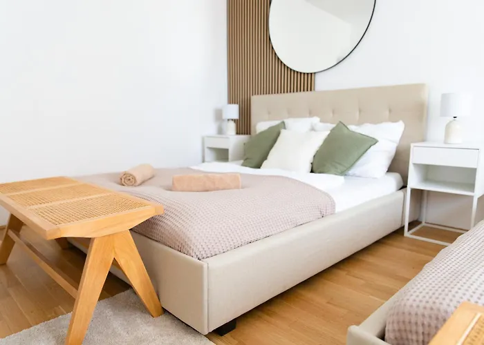 Stylish - 3 Min To U1 Kagraner Platz Apartamento